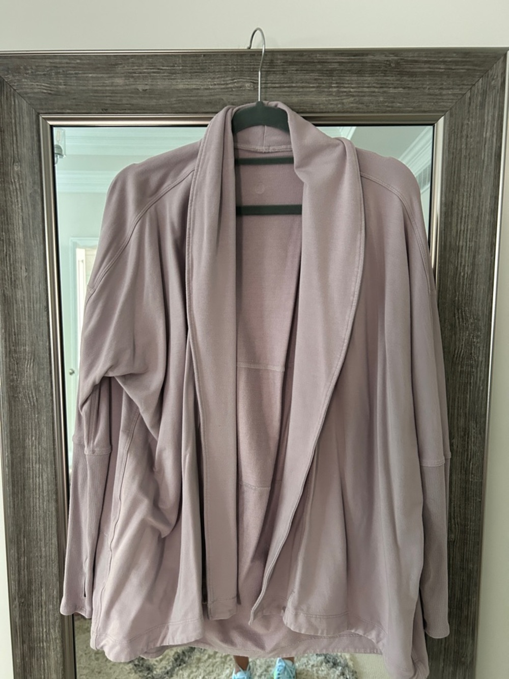 lululemon athletica Draped Shawl Collar Cardigan - Dusty Mauve